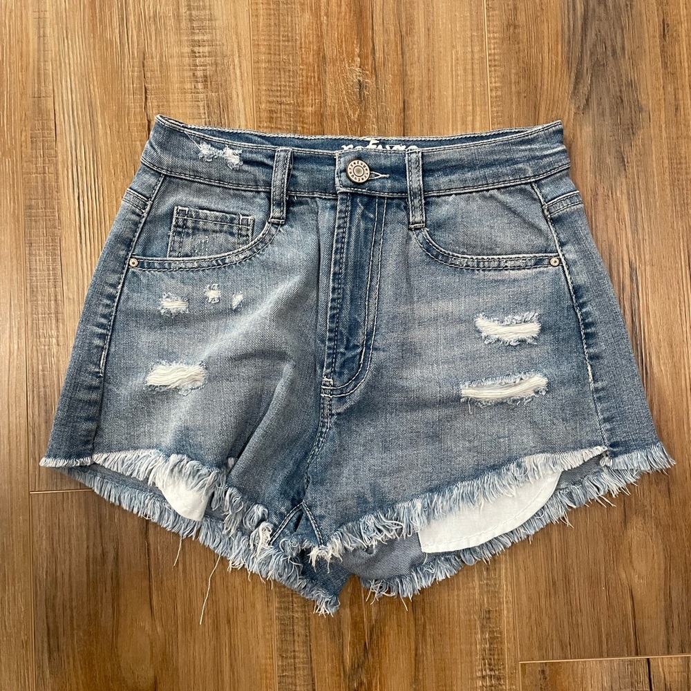 High Rise Cheeky Shorts